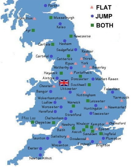 How Many Horse Racing Courses In Uk